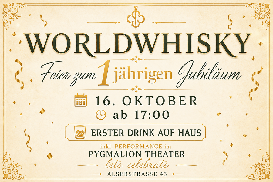 Worldwhisky Jahresfeier